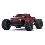 ARRMA 1/7 BIG ROCK 6S 4X4 BLX Monster Truck RTR, Red