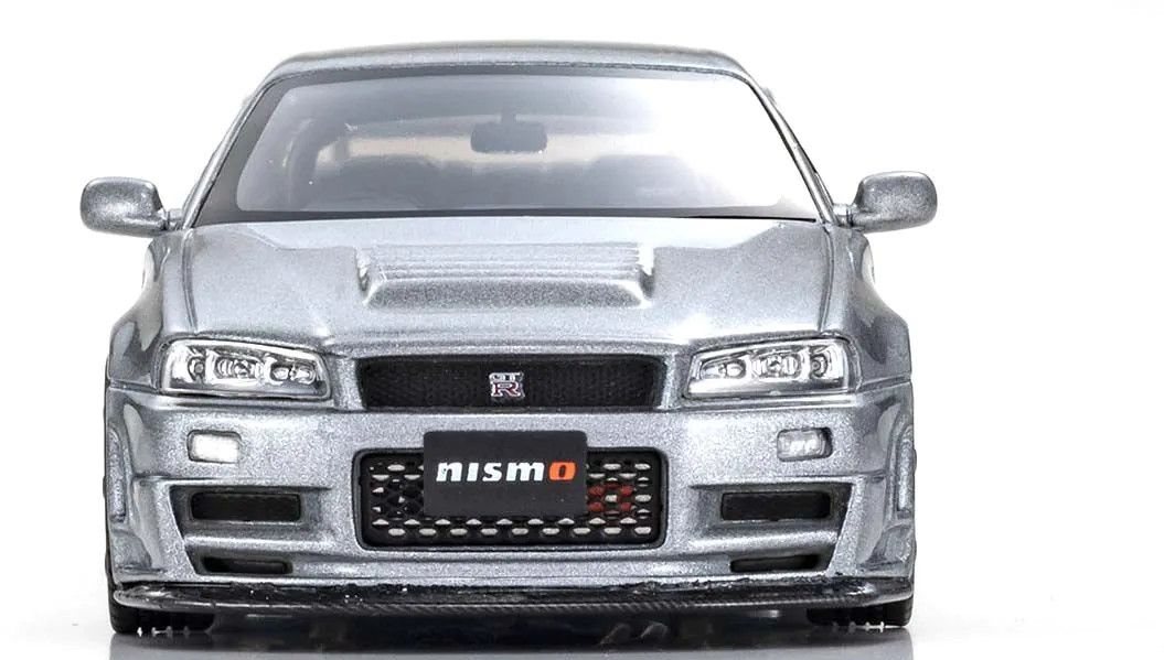 Kyosho 1/43 Scale 03602E Auto Tech Nissan Skyline RS Turbo #23 White/Blue/ Yellow
