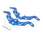 Chassis Plate Set, Blue: Mini LMT
