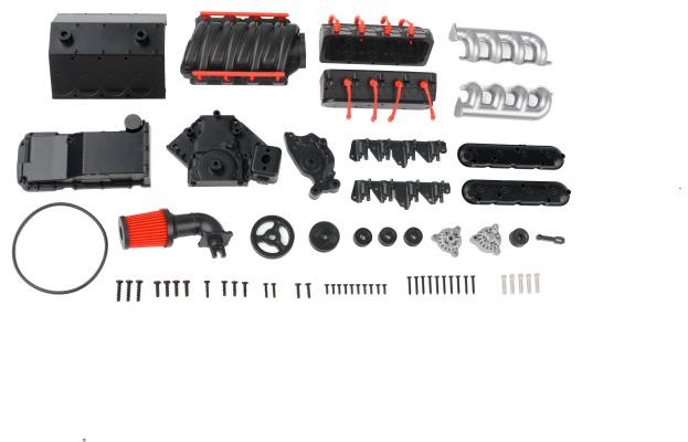 RC 4WD Plastic Crate Engine Housing Assembly For Miller Motorsports Pro