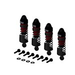 Aluminum Shock Set, 58mm Length, 300cSt Oil (4pcs) - GROM