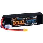 4S 8000Mah 100C Lipo Battery W/Xt60 Plug + Adapter