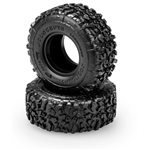 1/18 Landmines 1.0" TRX-4M Crawler Tires and Inserts, Green Comp