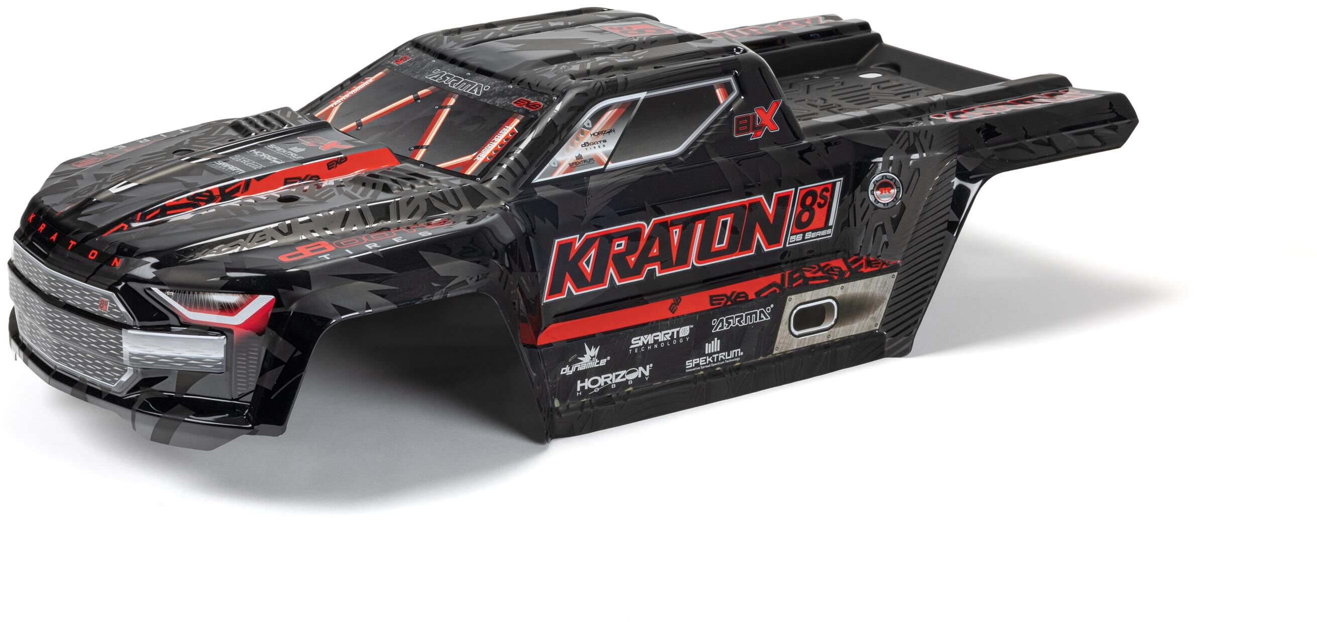 1/5 KRATON 8S Painted Decalled Trimmed Body Black 1/5 KRATON 8S Painted Decalled Trimmed Body Black