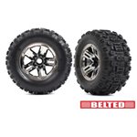 T&W 3.8 Blk Chrm Whl W/Sldgehmr