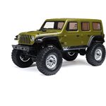 1/24 SCX24 Jeep Wrangler JLU 4X4 Rock Crawler Brushed RTR, Green