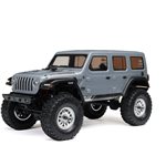 1/24 SCX24 Jeep Wrangler JLU 4X4 Rock Crawler Brushed RTR, Gray