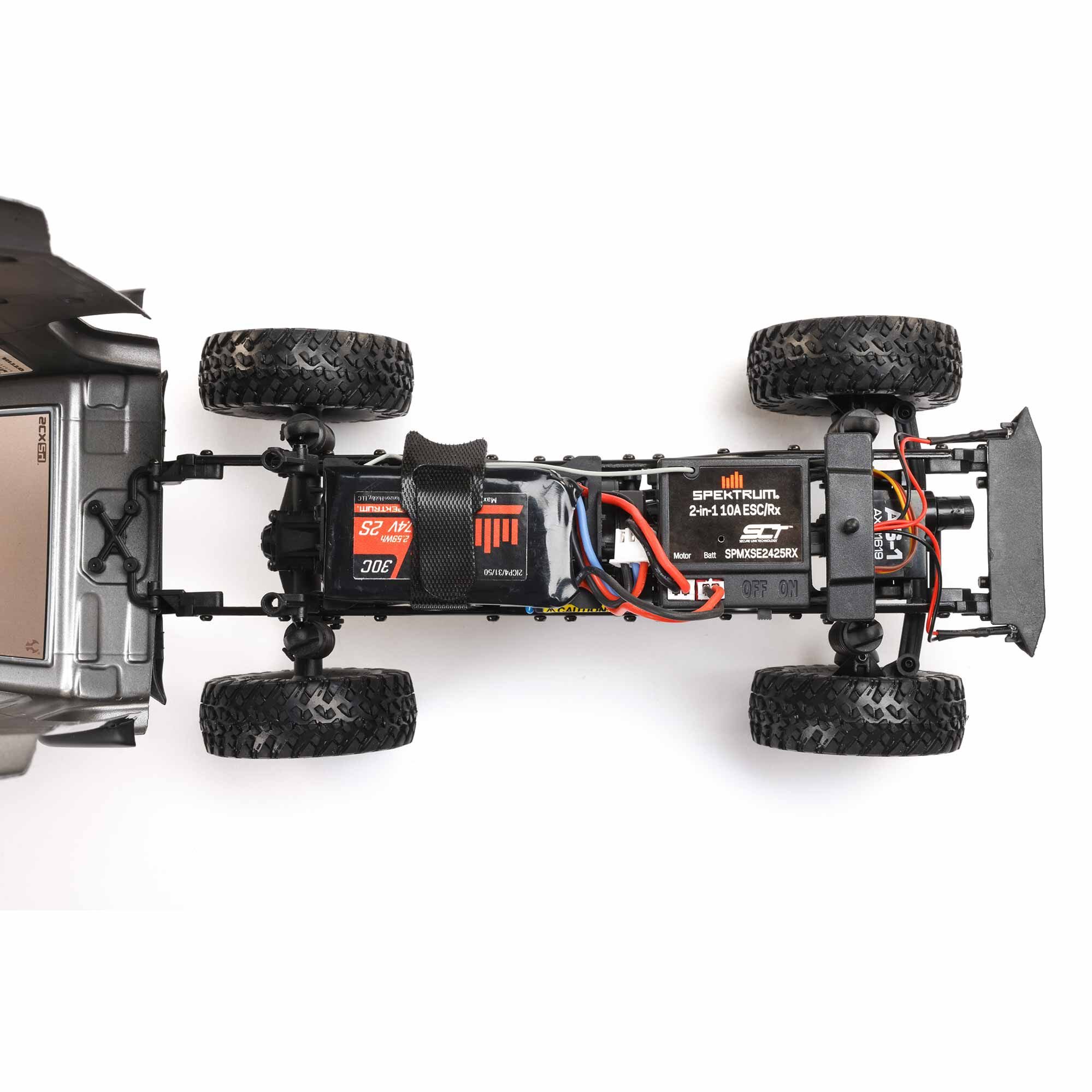 Axial 1/24 SCX24 Jeep Wrangler JLU 4X4 Rock Crawler Brushed