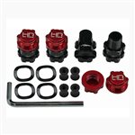 Aluminum Heavy Duty 17mm Hex Hubs 10mm Offset Arrma GORGON