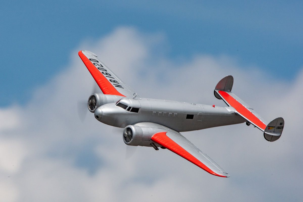 Rage RC Lockheed Electra Micro Rtf Airplane