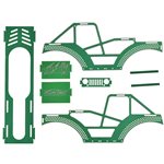 Raptor Aluminum Frame Kit, Green Seafoam: SCX24