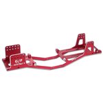 Akashi Aluminum Frame, Red: Kyosho Mini-Z 4X4