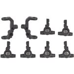 Rc10b7 Ft Caster And Steering Blocks, Carbon