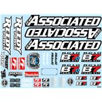 Rc10b7 Decal Sheet
