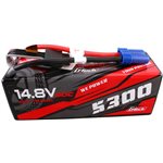 5300mAh 4S 14.8V 60C G-Tech Hardcase Lipo battery:EC5