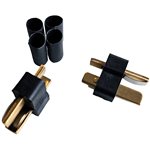 Hw High Temp Ultra Plug, White, Male, For 12-16 Gauge Wire, 2-Pa