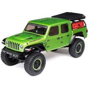 Axial 1/24 SCX24 Jeep JT Gladiator 4WD Rock Crawler Brushed RTR, Green