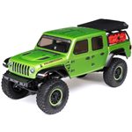 1/24 SCX24 Jeep JT Gladiator 4WD Rock Crawler Brushed RTR, Green