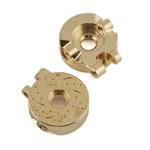 Yeah Racing Traxxas TRX-4M Brass Steering Knuckles (Gold) (2) (20g)