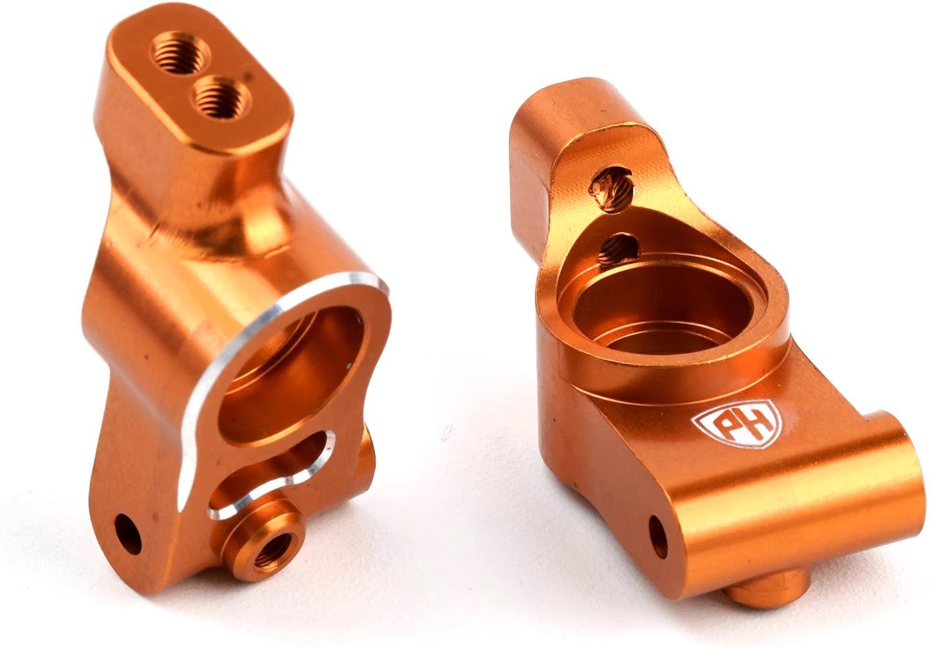 Power Hobby Aluminum Rear Hub Knuckle Arms Orange, Hpi Rs4 Sport3