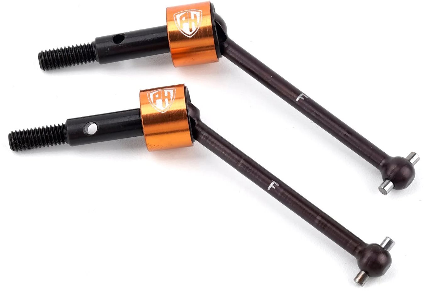 Power Hobby Steel Front Drive Shafts Cvd Orange, Hpi Rs4 Sport3
