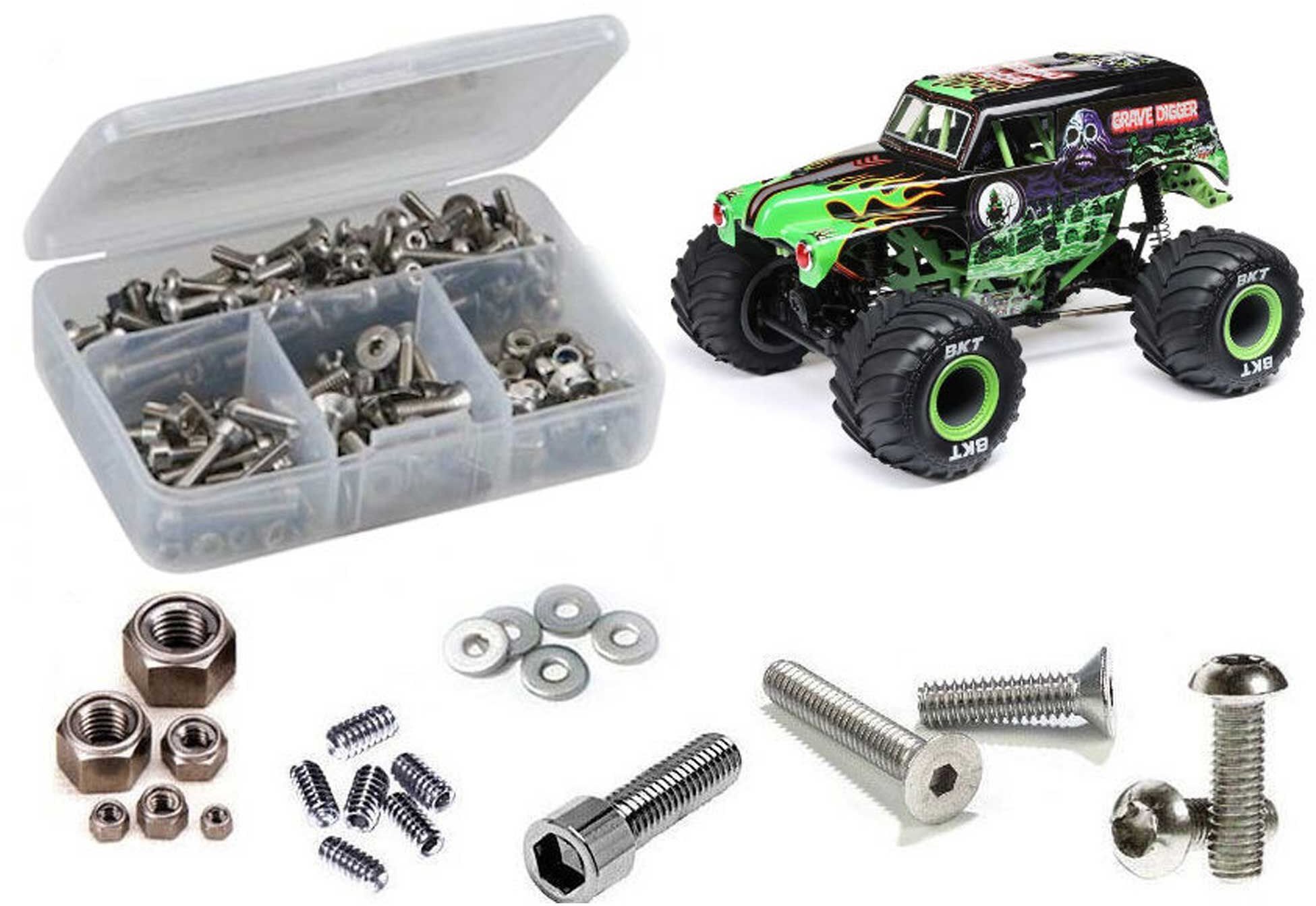 RC Screwz Team Losi 1/18 Mini LMT 4X4 (#LOS01026) Stainless Steel Screw Ki