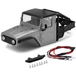 Injora IR40 Half Truck Hard Plastic Body with Cage for 1/18 TRX4M Defen