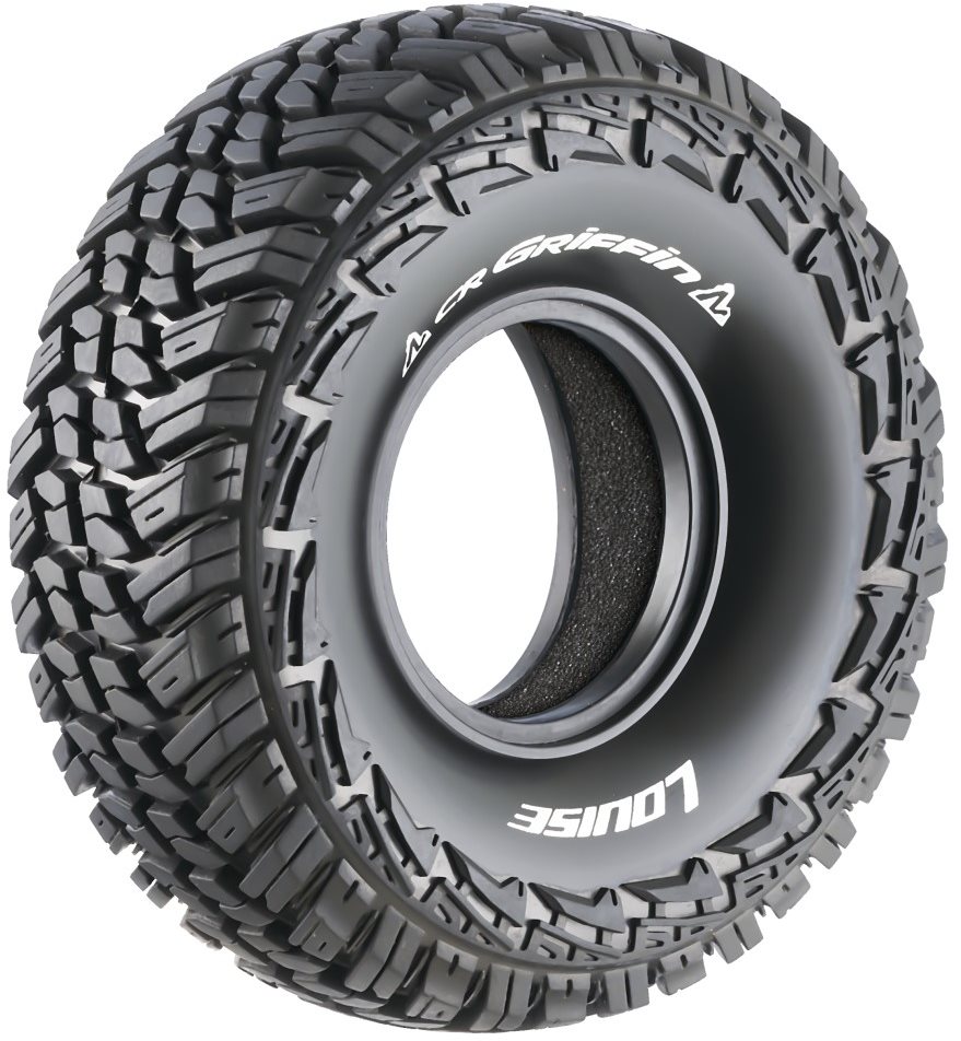 Louise RC Cr-Griffin 1/10 1.9\" Crawler Tires, Super Soft, Front/Rear (2)