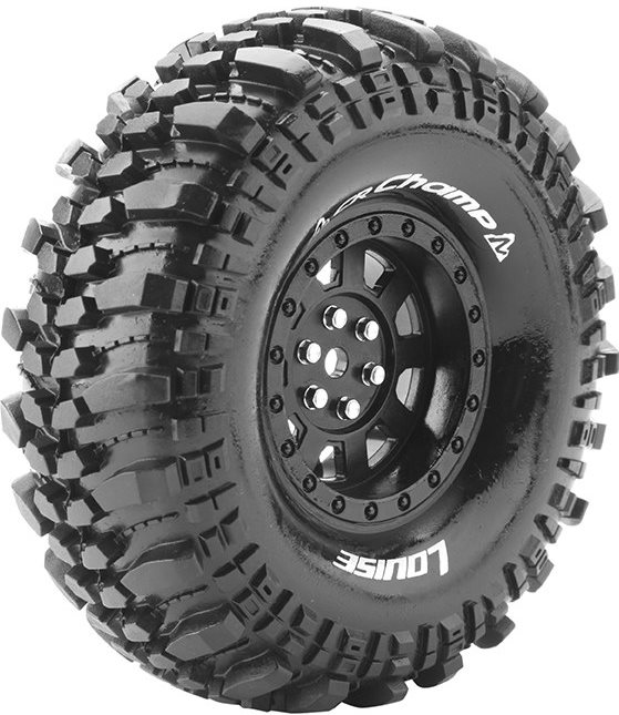 Louise RC Cr-Champ 1/10 1.9\" Crawler Tires, 12Mm Hex, Super Soft, Mounted