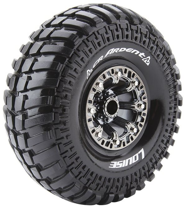 Louise RC Cr-Ardent 1/10 2.2\" Crawler Tires, 12Mm Hex, Super Soft, Mounted