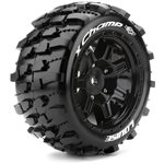 Mft X-Champ Sport Monster Truck Tires, 24Mm Hex, Mounted On Blac