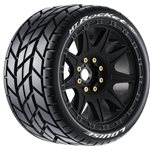 Mt-Rocket Speed 1/8 Monster Truck Tires, 0" & 1/2" Offset, 17Mm