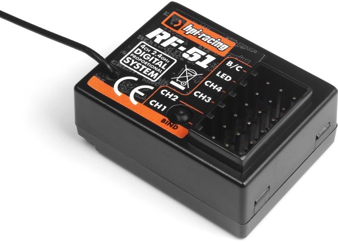 HPI Waterproof Rf-51 2.4Ghz 4 Channel Receiver