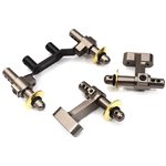 F&R Body Mounts Set for Arrma 1/10 Kraton 4X4 4S V2 BLX