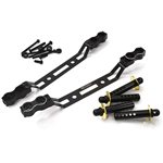Front & Rear Body Mounts w/ Body Posts for Arrma 1/7 Infraction