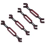 Complete Turnbuckle Wrench Set (8 Sizes) 3, 3.2, 3.5, 3.7, 4, 5,