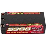 7.6V 5300mAh 2S 140C LiHV Shorty 5.0mm bullet