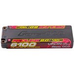 7.6V 6100mAh 2S 140C LCG LiHV 5.0mm bullet