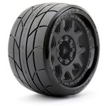 Power Hobby 1/8 Sgt 3.8 Super Sonic Belted Mounted Tires W/ Removable Hex Wh