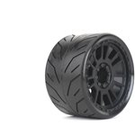 1/8 Mt 4.0 Phoenix Belted Mounted Tires W/Removable Hex Wheels