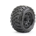 1/10 2.8 Mt King Cobra Belted Tires (2) W/Removable Hex Wheels