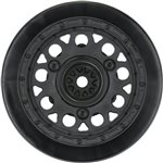 1/10 Showtime 2.2"/3.0" 12mm & 14mm SC Dirt Oval Wheels (2) Blac