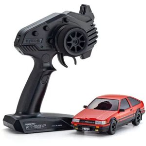 Kyosho Mini-Z Awd Readyset Toyota Corolla Levin Ae86 Red/Black