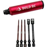 Trail 1/4" Pocket Driver 5 Tip Set & Aluminum Handle