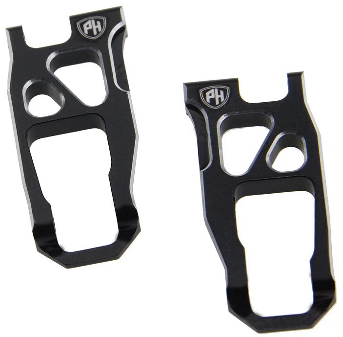 Power Hobby Aluminum Front Suspension Arms, For Kyosho Mini-Z Mb-010