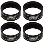 Injora 12g/pcs Brass Inner Clamp Rings for  1.0 Wheels & 1.0 Tires