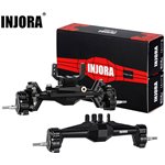 Injora +5mm Diamond Portal Axles with Lay Down Servo Mount & Links