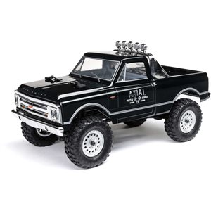 Axial 1/24 SCX24 1967 Chevrolet C10 4WD Brushed Truck RTR, Black