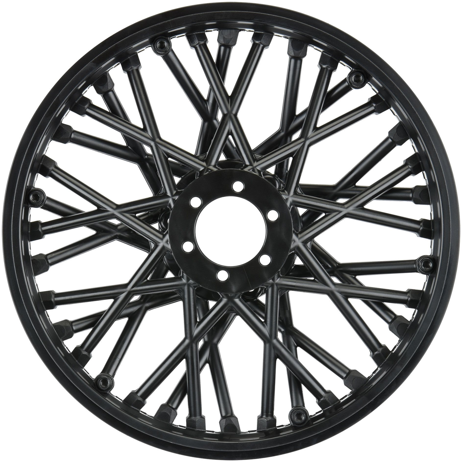 Proline 1/4 Bullyspoke V2 Bead Front Wheel Black: Promoto-MX (Proline ...