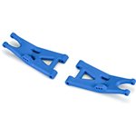 Bash Armor Front Suspension Arms (Blue) for ARRMA 3S Vehicles